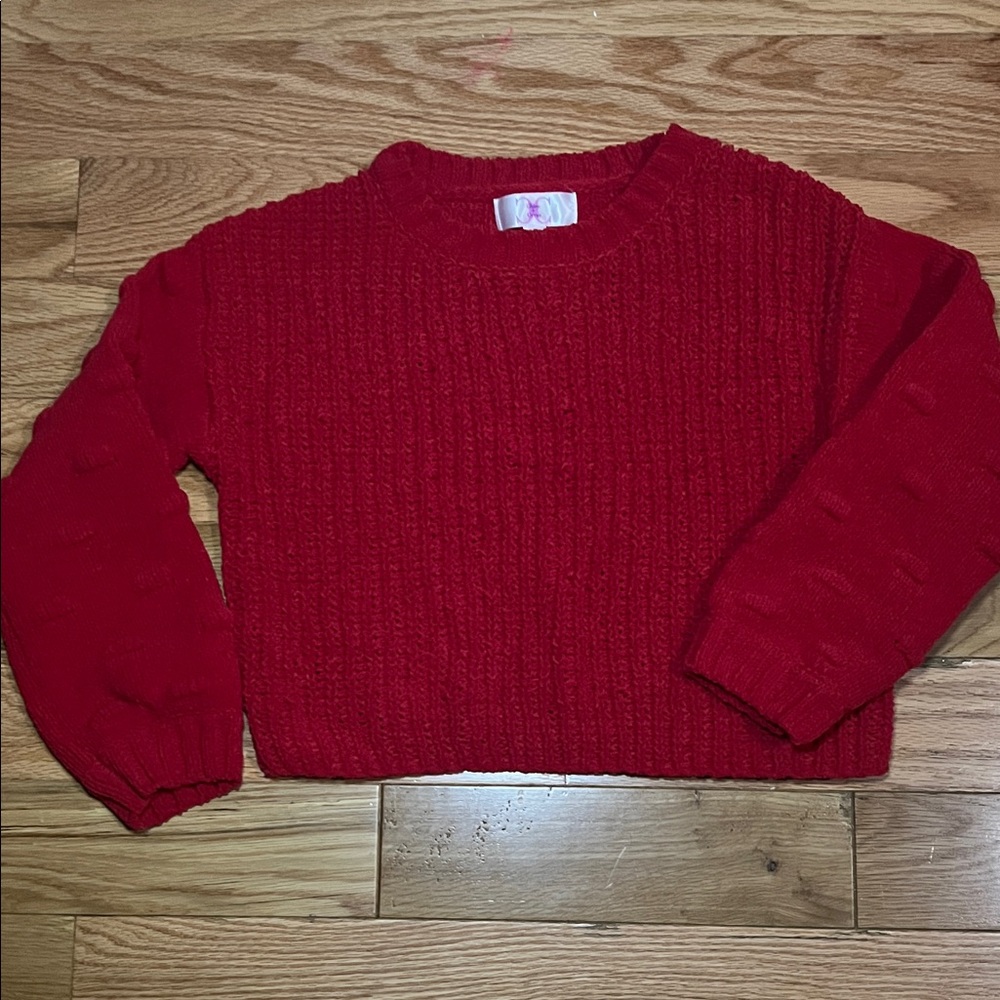 Chloe Kids Vibrant Red Sweater